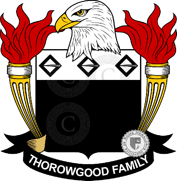 Escudo de la familia Thorowgood