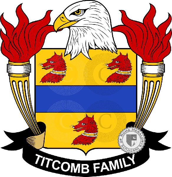 Stemma della famiglia Titcomb