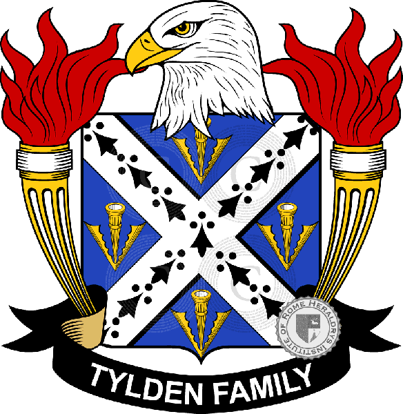 Escudo de la familia Tylden