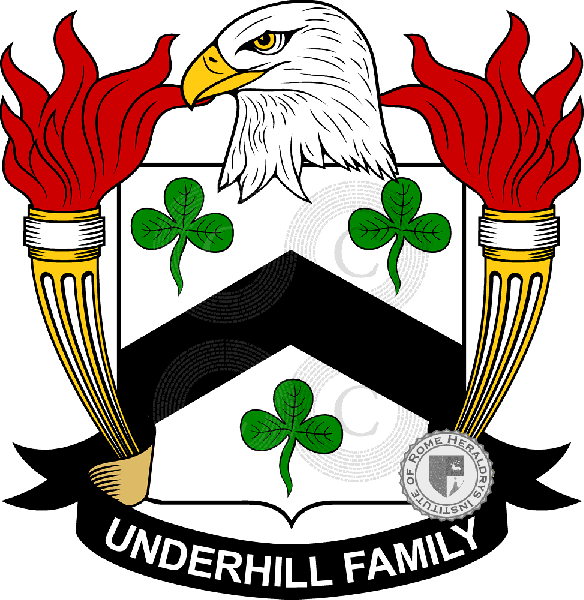Coat of arms of family Underhill