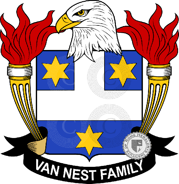 Wappen der Familie Van Nest