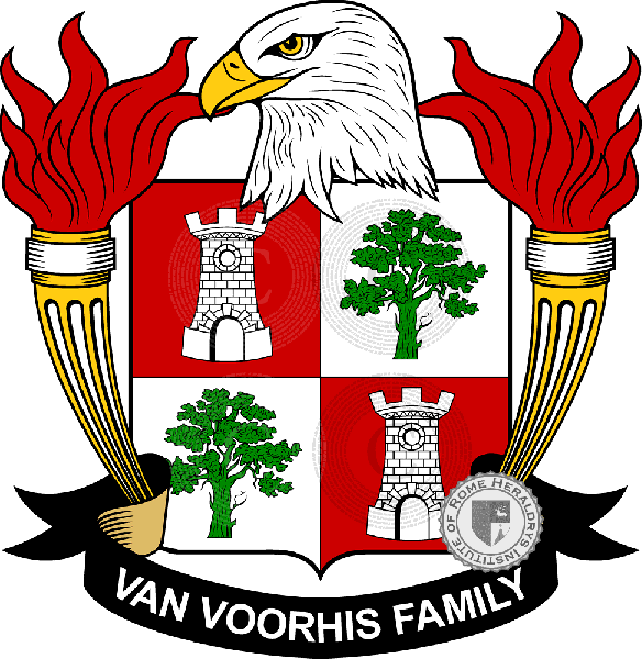 Brasão da família Van Voorhis