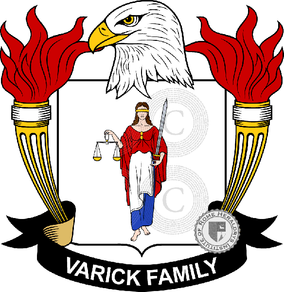 Brasão da família Varick