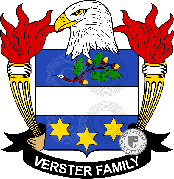 Coat of arms of family Verster