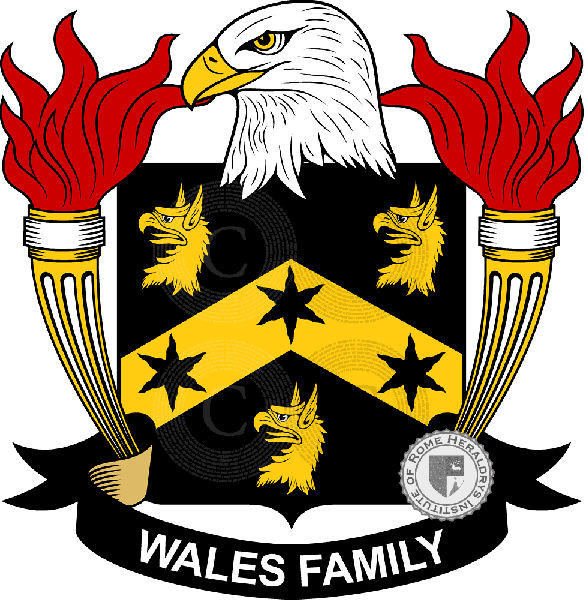 Stemma della famiglia Wales