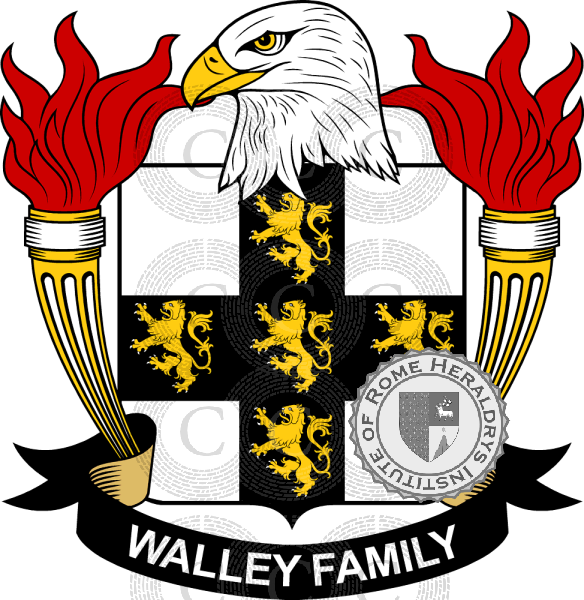 Brasão da família Walley