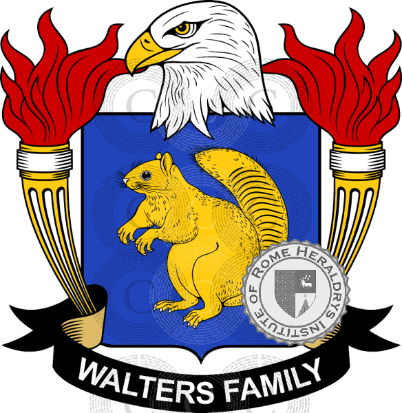 Coat of arms of family Walters