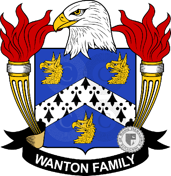 Escudo de la familia Wanton