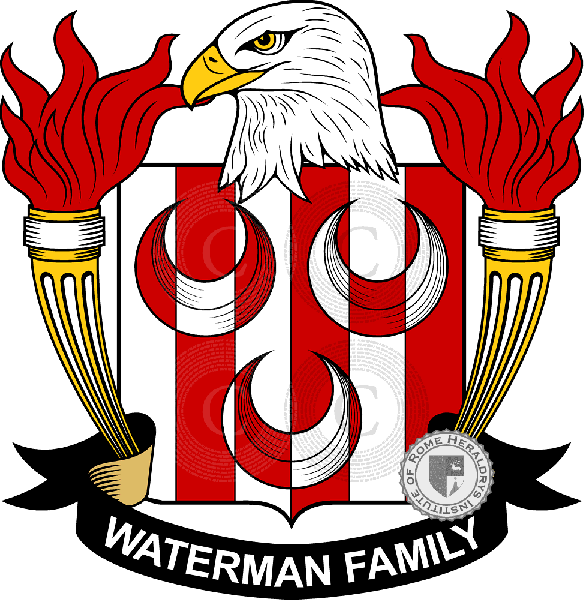 Coat of arms of family Waterman