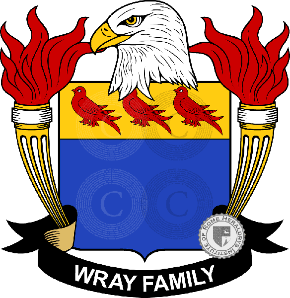 Brasão da família Wray