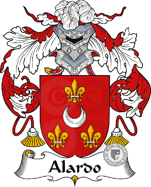 Wappen der Familie Alardo