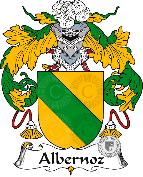 Coat of arms of family Albernoz