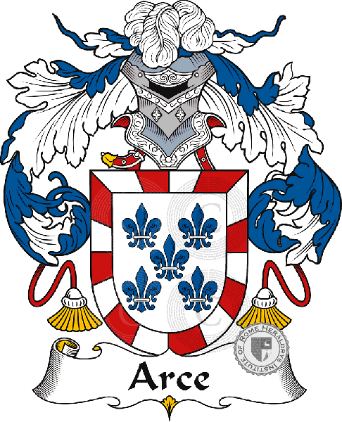 Coat of arms of family Arce