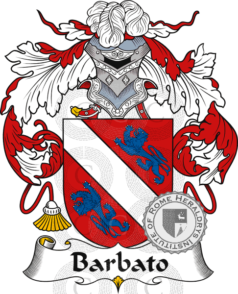 Brasão da família Barbato