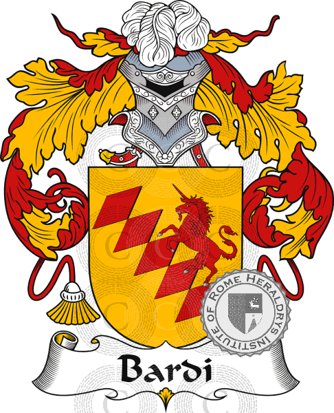 Wappen der Familie Bardi