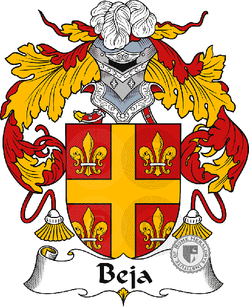 Coat of arms of family Beja