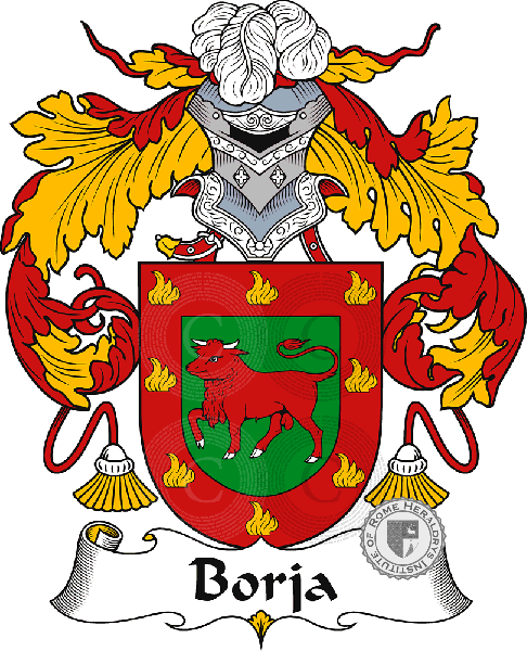 Escudo de la familia Borja
