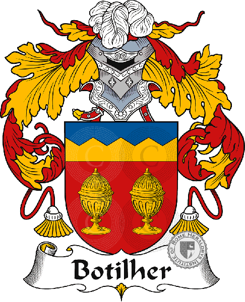 Wappen der Familie Botilher