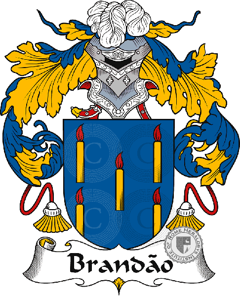 Escudo de la familia Brandão