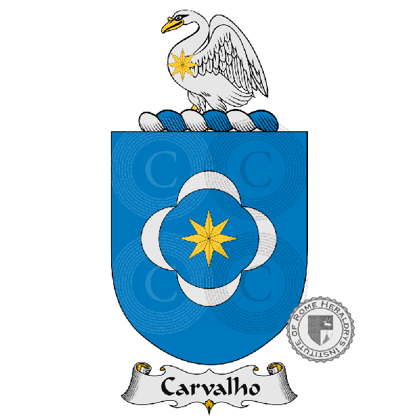 Brasão da família Carvalho