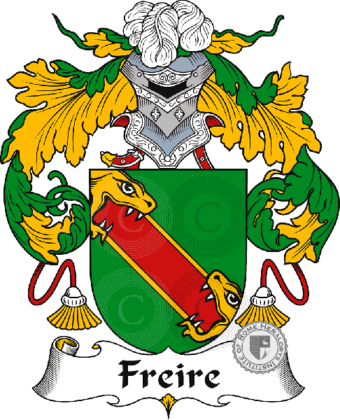 Coat of arms of family Freire