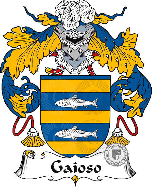 Coat of arms of family Gaioso