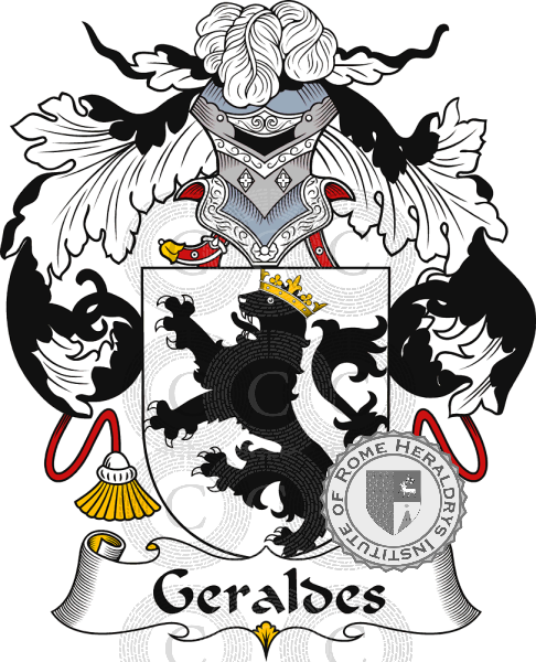 Coat of arms of family Geraldes or Giraldes