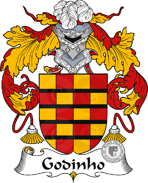 Coat of arms of family Godinho