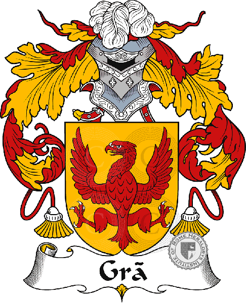 Coat of arms of family Grã