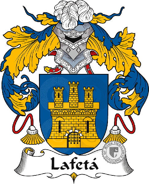 Wappen der Familie Lafetá