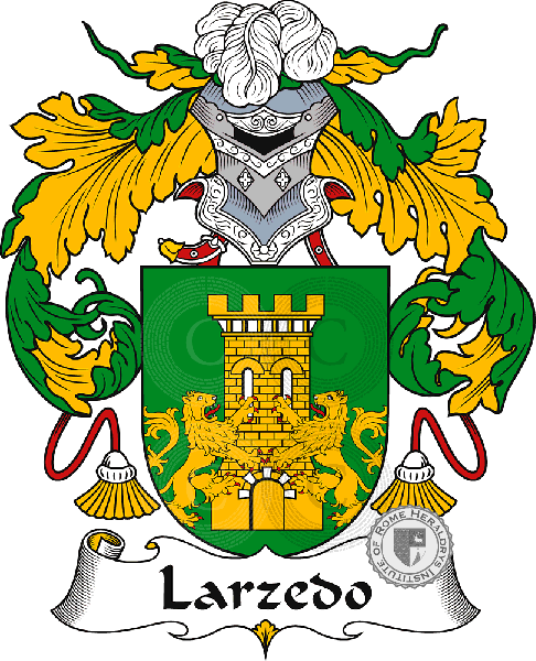 Wappen der Familie Larzedo