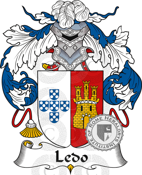 Coat of arms of family Ledo