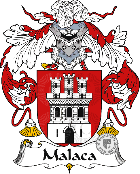 Escudo de la familia Malaca