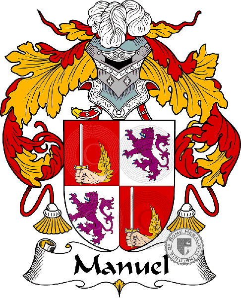 Escudo de la familia Manuel or Manoel