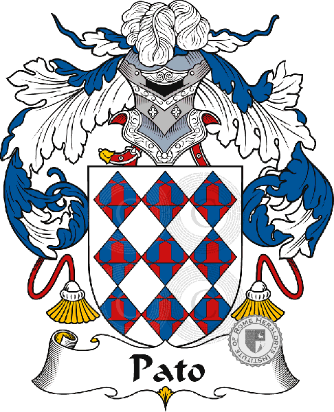 Wappen der Familie Pato or Pavão