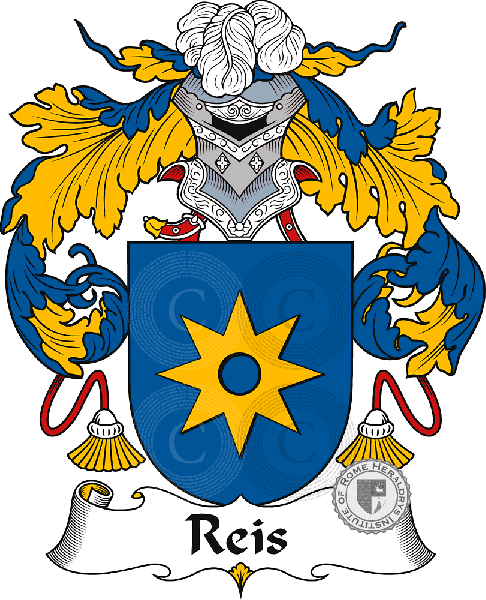 Coat of arms of family Reis