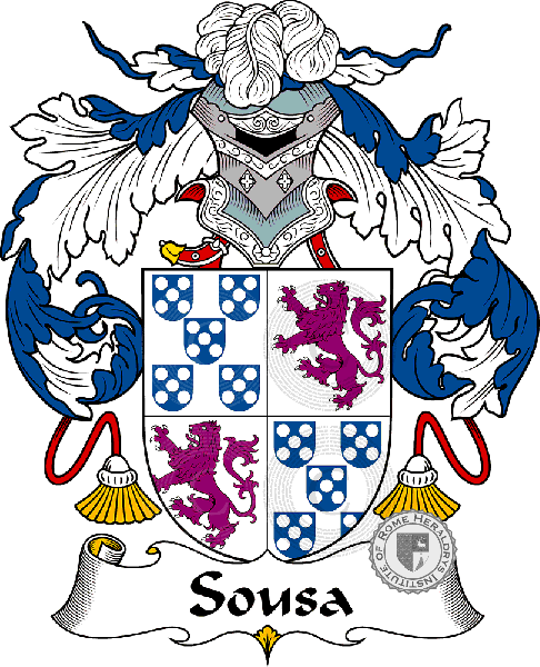 Coat of arms of family Sousa I
