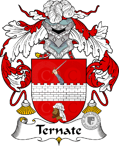 Wappen der Familie Ternate