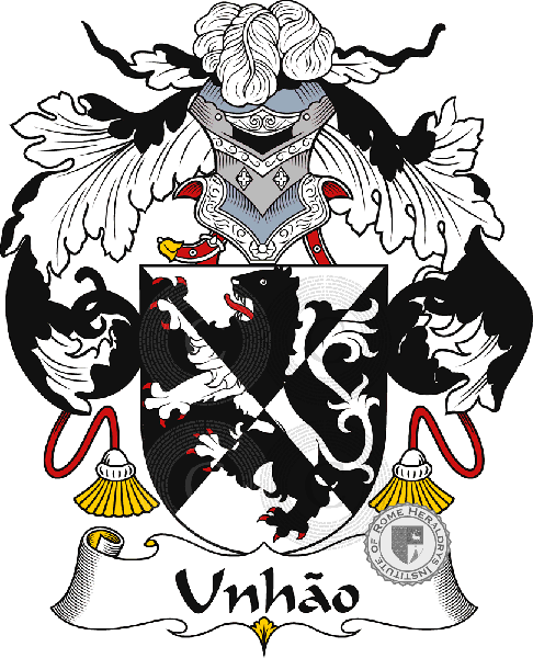 Coat of arms of family Unhão