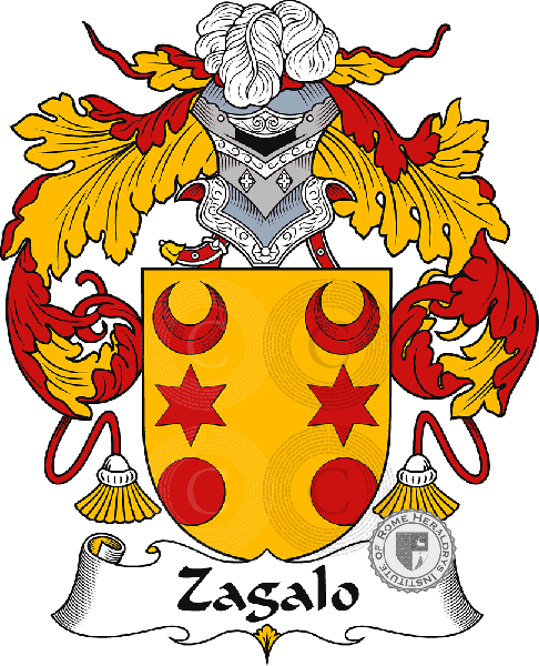 Escudo de la familia Zagalo