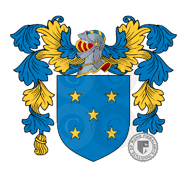 Coat of arms of family Bandera