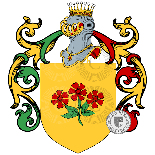 Wappen der Familie Barberis
