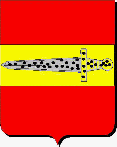 Coat of arms of family Nistal
