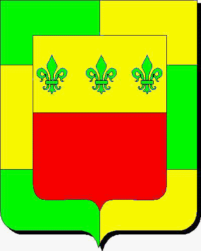 Coat of arms of family Trono
