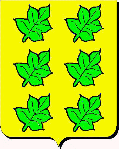 Coat of arms of family Xavet