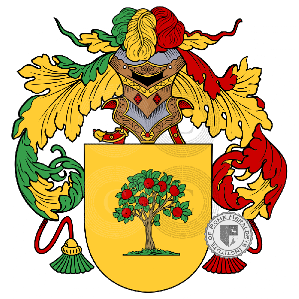 Escudo de la familia Marìn de Alfocea
