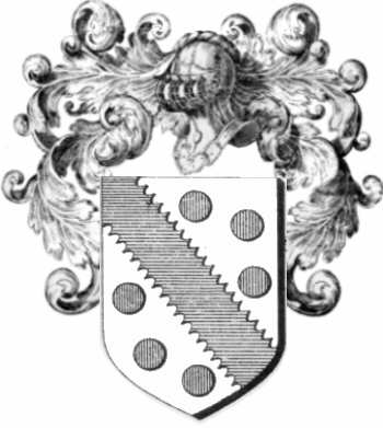 Coat of arms of family Cleauroux