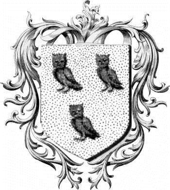 Coat of arms of family Courson