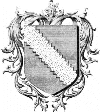 Escudo de la familia Cousturie