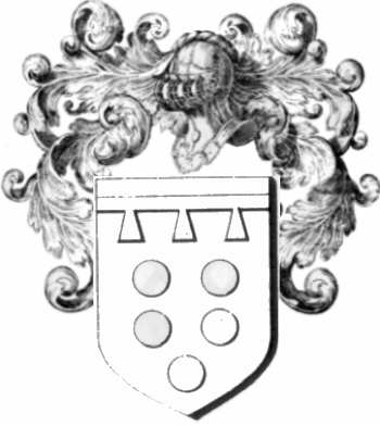 Coat of arms of family Dehaut
